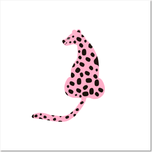 Pink Cheetah Posters and Art